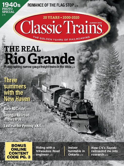 Title details for Classic Trains by Kalmbach Publishing Co. - Magazines - Available